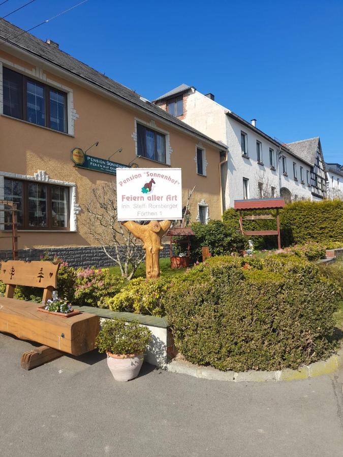 Pension Sonnenhof Forthen Exteriér fotografie